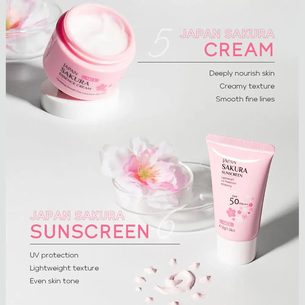 6pcs Sakura Skin Care Set Hydrating