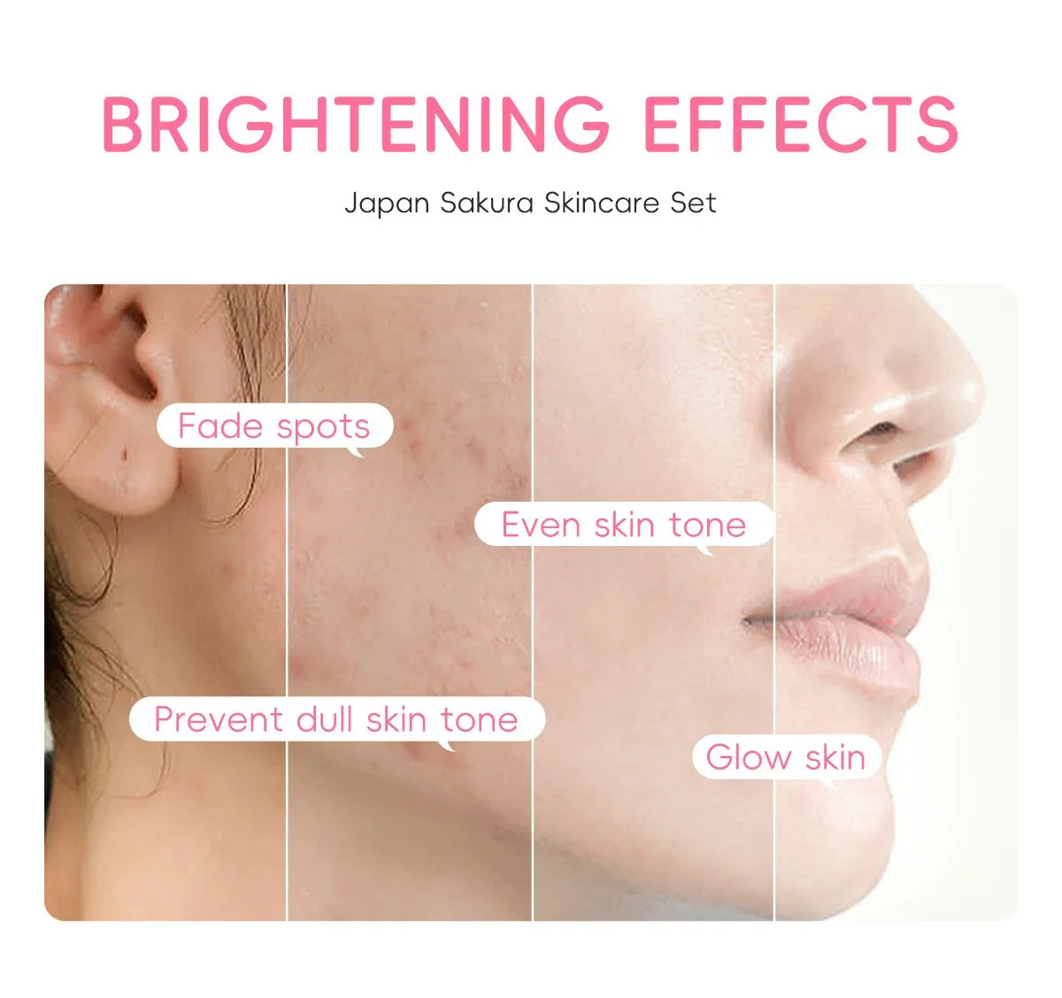 Sakura Skin Care Sets Face Cream Serum