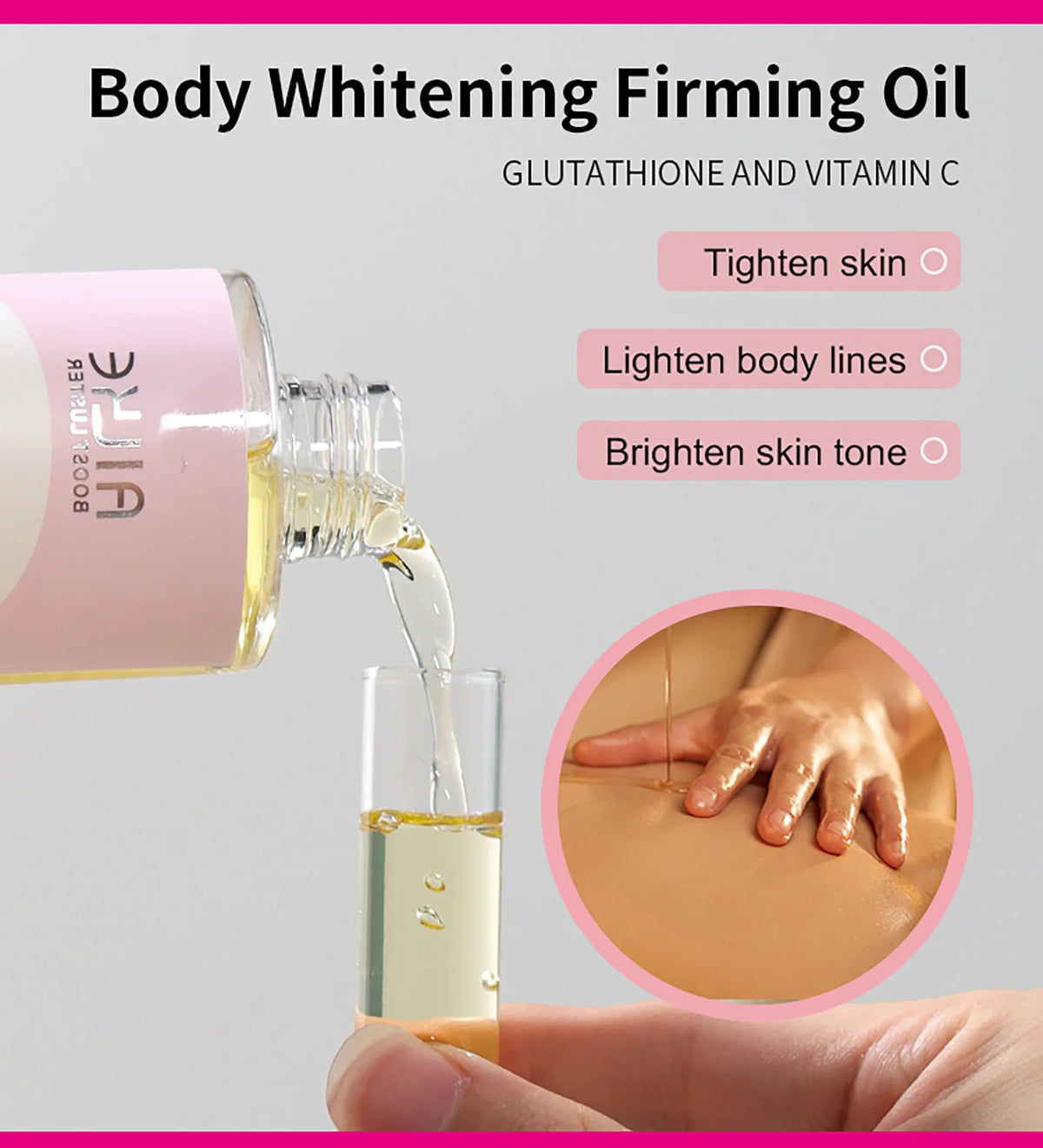 AILKE Glutathion and Vitamin C Whitening Set, Moisturizing, Remove Melanin, Freckles, Black Spots, Chloasma, Clean Skin