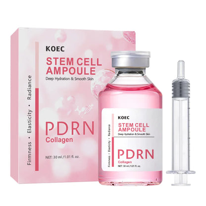 Pink PDRN Collagen Skincare Set with complete Korean skincare products