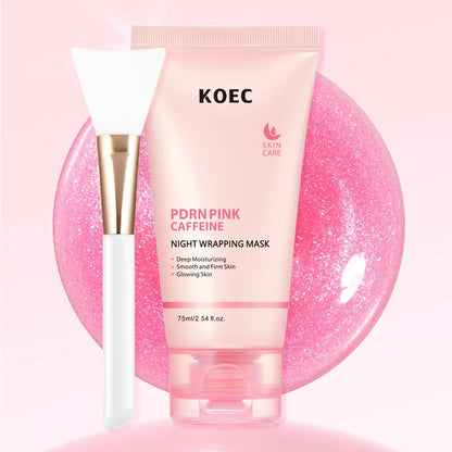 Pink PDRN Collagen Skincare Set with complete Korean skincare products