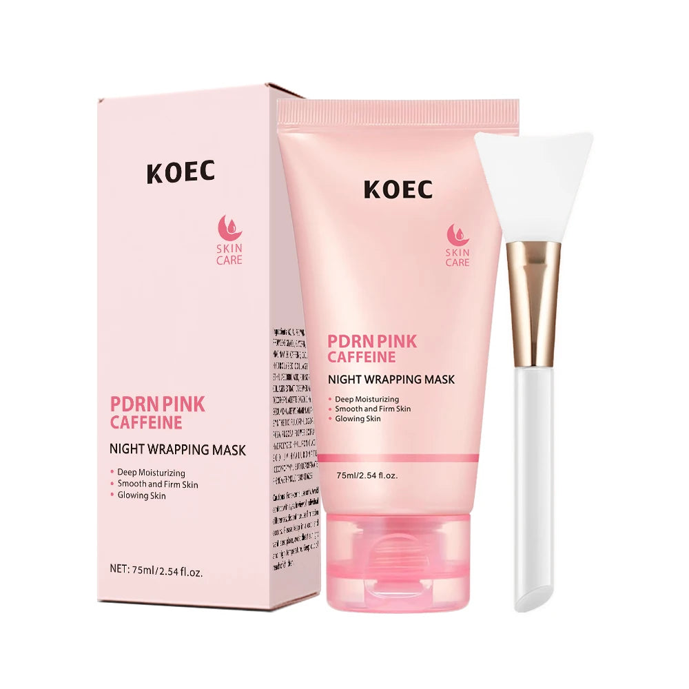 Pink PDRN Collagen Skincare Set with complete Korean skincare products
