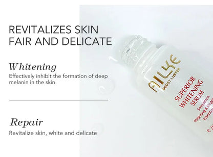 AILKE Brightening Skin Care Set, With Vitamin C, Glutathione, Reduce Spots, Moisturizing, Smooth Soft Skin, Improve Skin Radiant