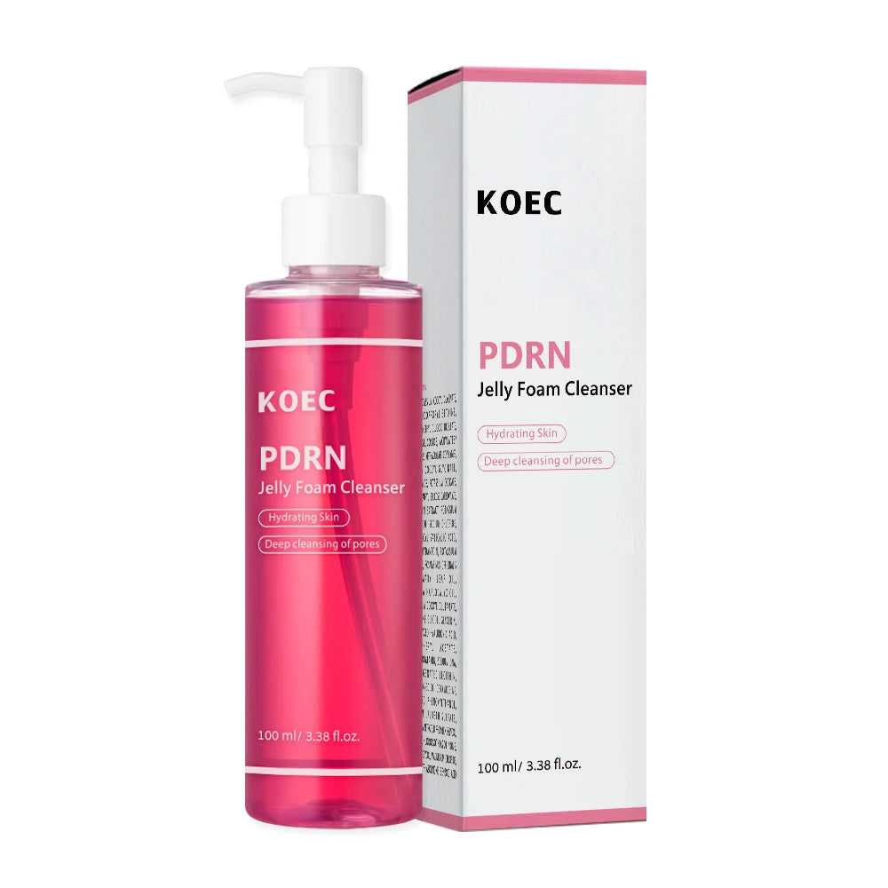 Pink PDRN Collagen Skincare Set with complete Korean skincare products