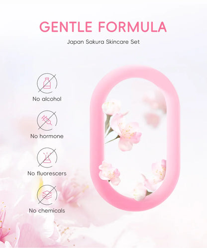 Sakura Skin Care Sets Face Cream Serum