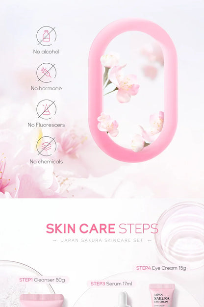 LAIKOU Sakura skincare set