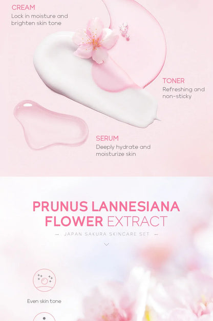 LAIKOU Sakura skincare set