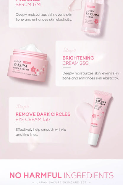 LAIKOU Sakura skincare set