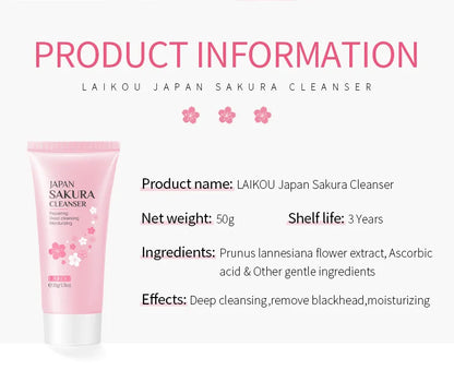 9pcs Sakura skincare set Korean facial care kit