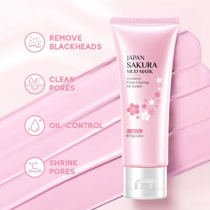 9pcs Sakura skincare set Korean facial care kit