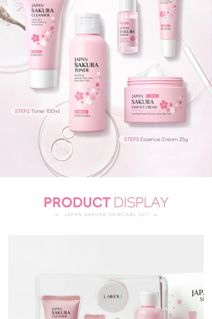 LAIKOU Sakura skincare set