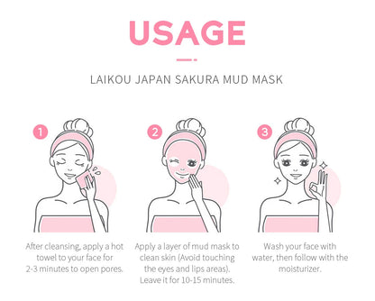 9pcs Sakura skincare set Korean facial care kit