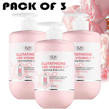 AILKE Glutathion and Vitamin C Whitening Set, Moisturizing, Remove Melanin, Freckles, Black Spots, Chloasma, Clean Skin