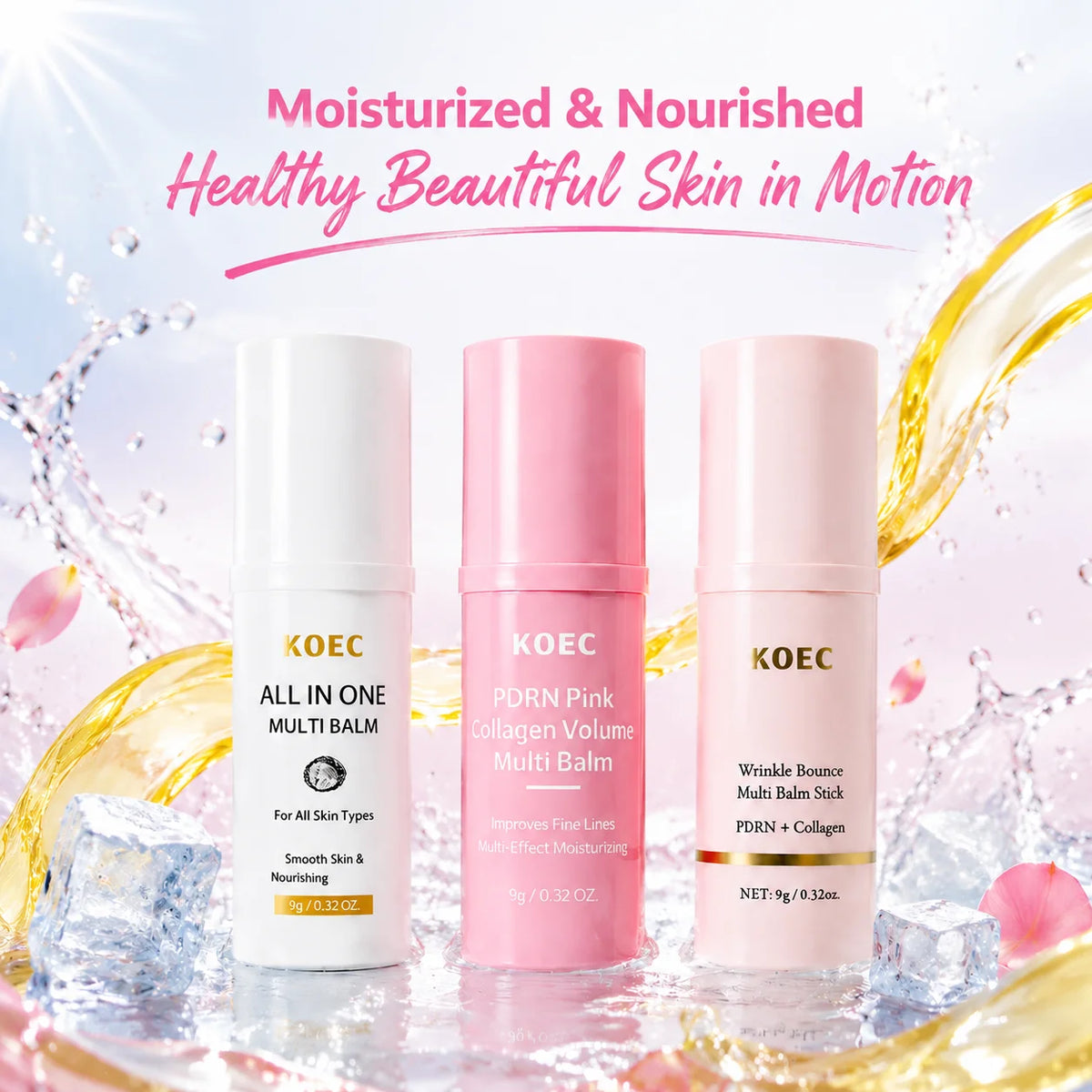 KOEC Skin Balm Stick 9g all-in-one hydrating balm